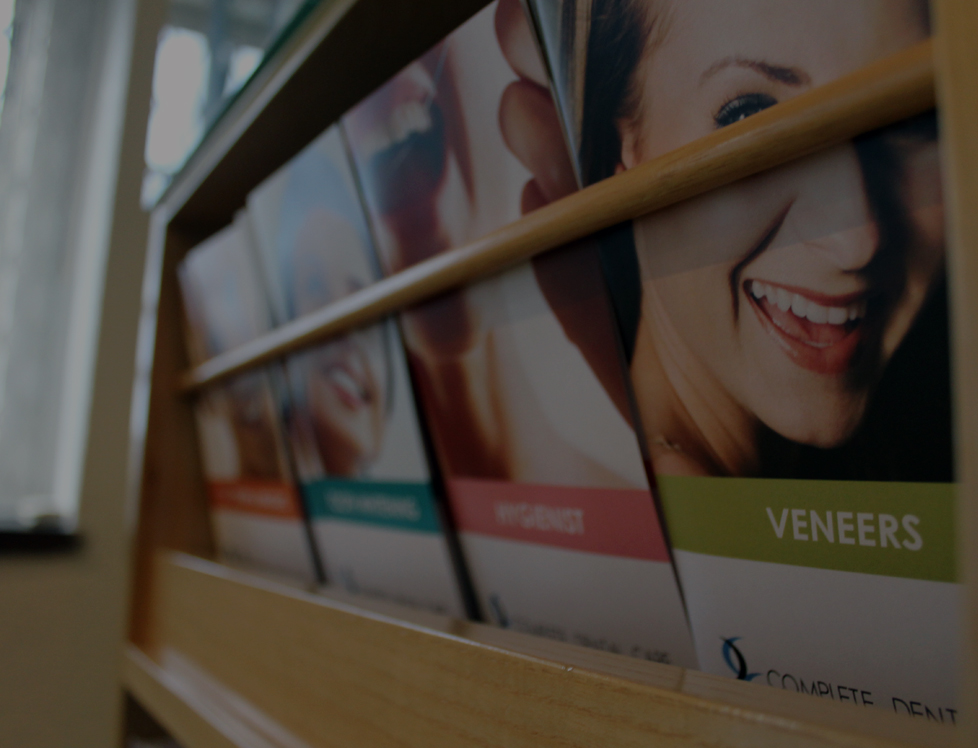 Complete Dental Care treatment brochures